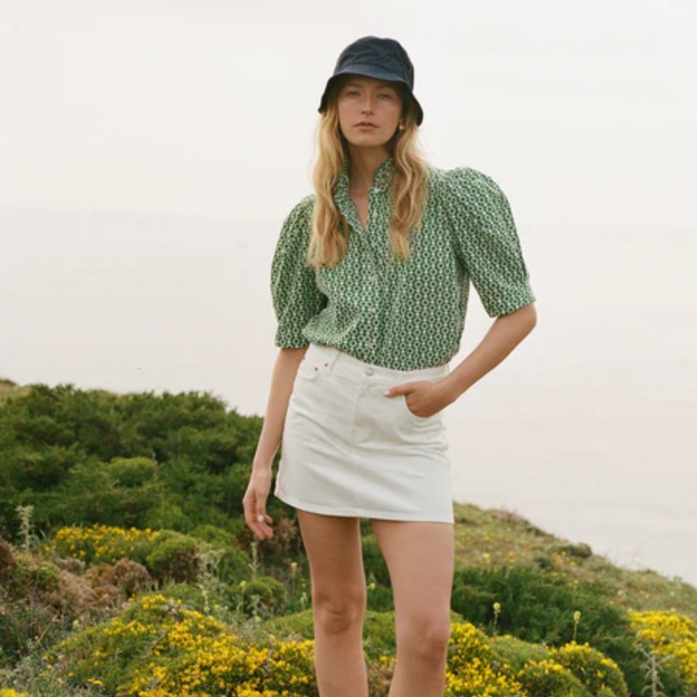 Greenbriar Eyelet Alicia Blouse NWT